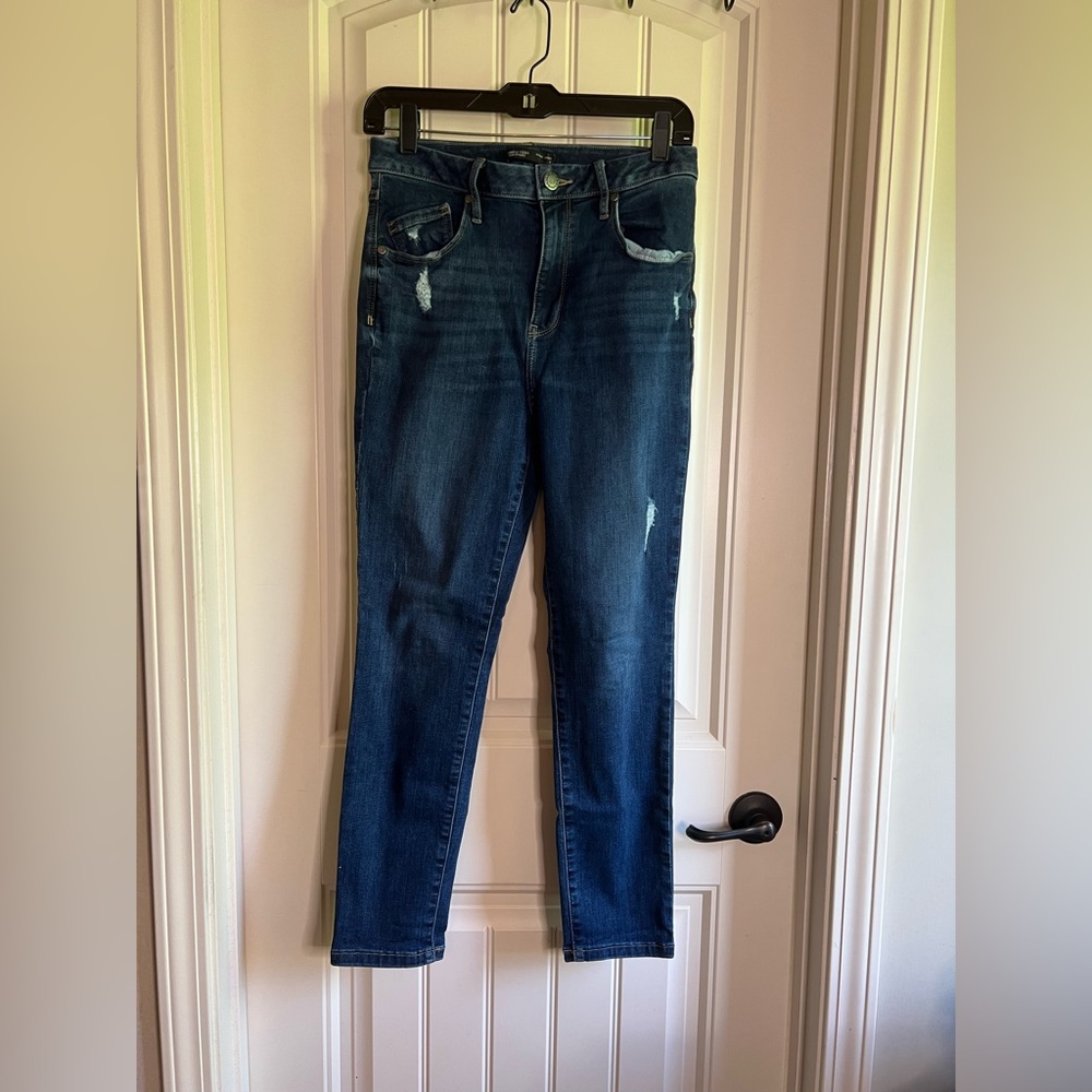 Simply Vera Wang High Rise Skinny Ankle Jeans. Soft and stretchy!